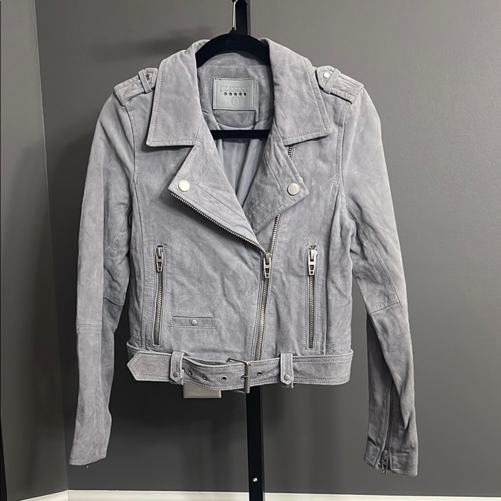 NWOT, BlankNYC Gray Suede Jacket